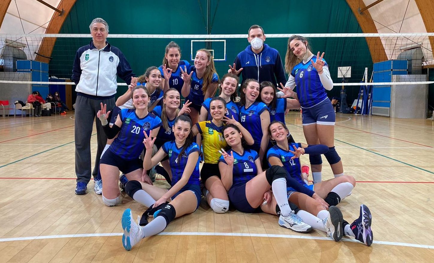 Volley Femminile, doppia vittoria nel campionato FIPAV e OPES per il Team Luiss Probios