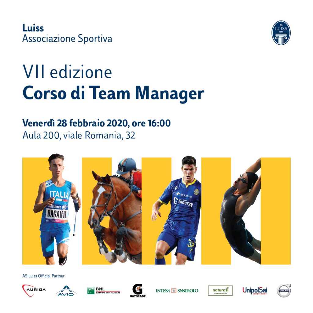 SDT - Inaugurazione Team Manager