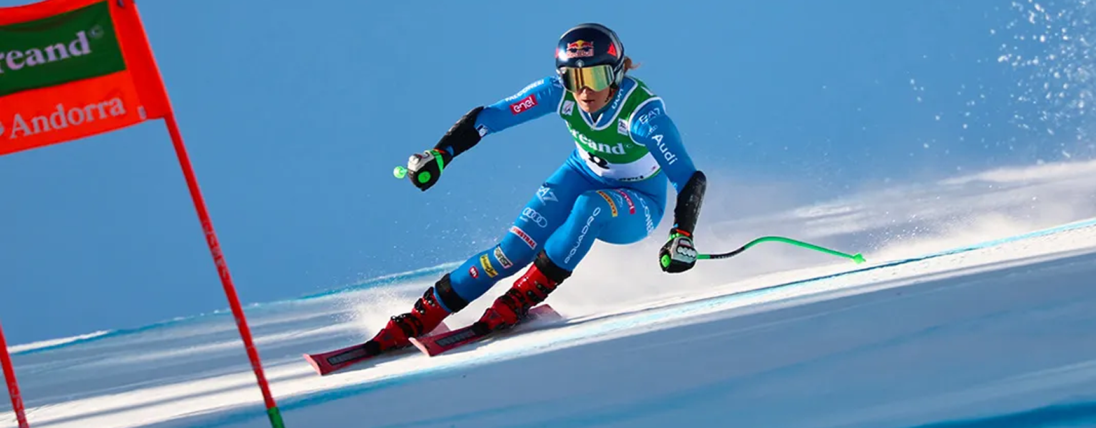 Grandissima vittoria per Sofia Goggia, Luiss Top Athlete, al Super-G di Coppa del Mondo