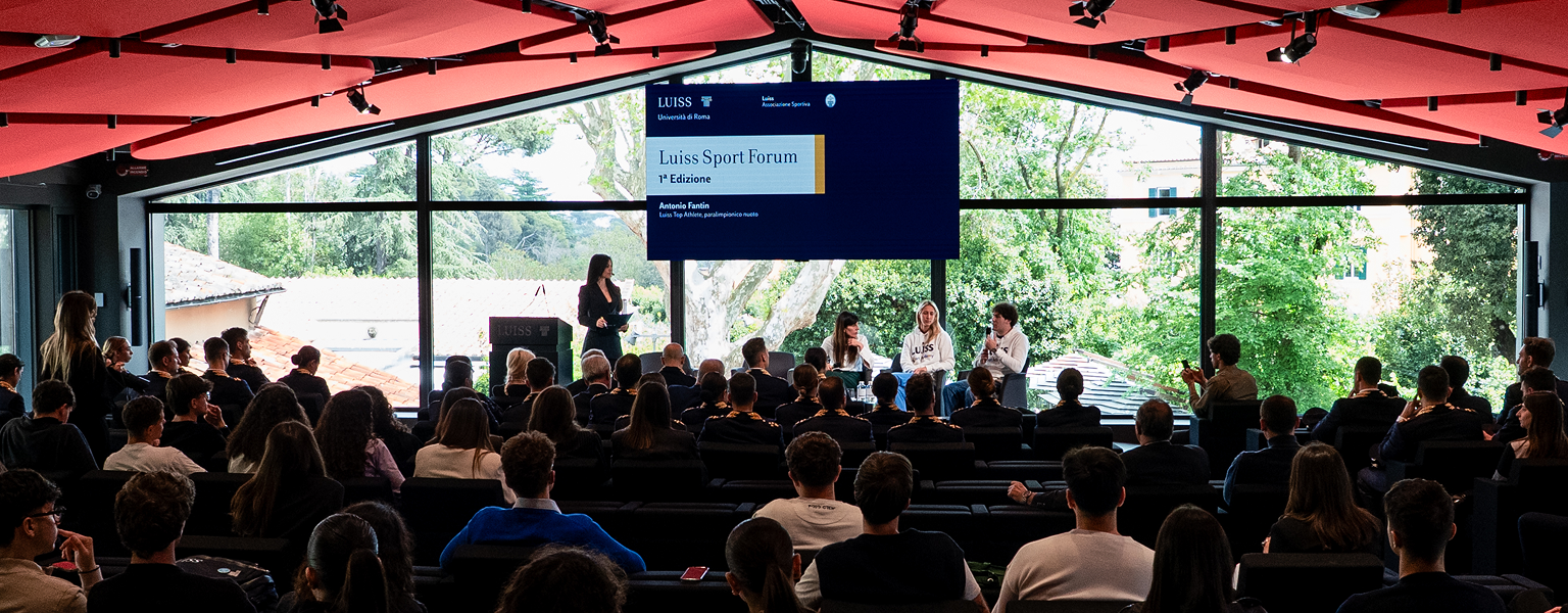 Luiss Sport Forum, successo per la prima edizione: accademia, sport, istituzioni, sostenibilità ed economia insieme per il futuro dello sport al Campus Luiss