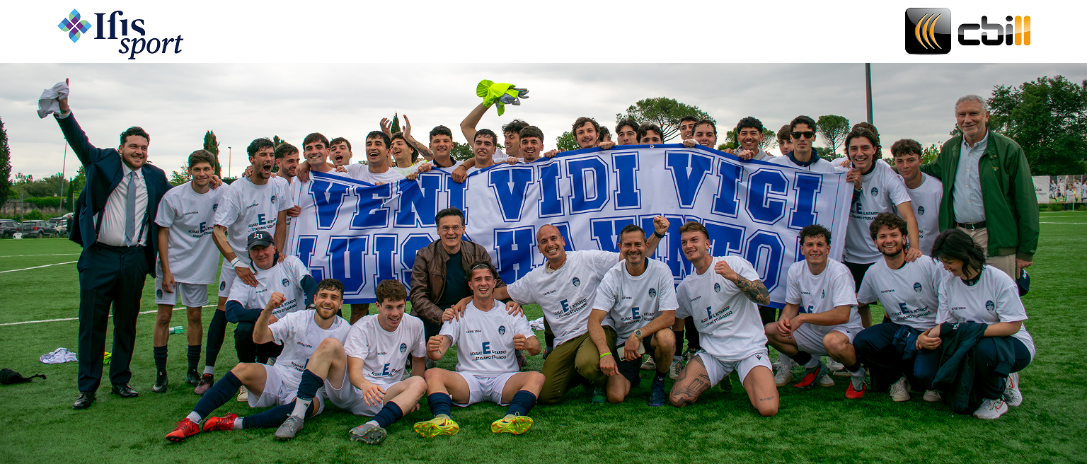 La Luiss Calcio è campione del Girone B di Promozione e vola in Eccellenza