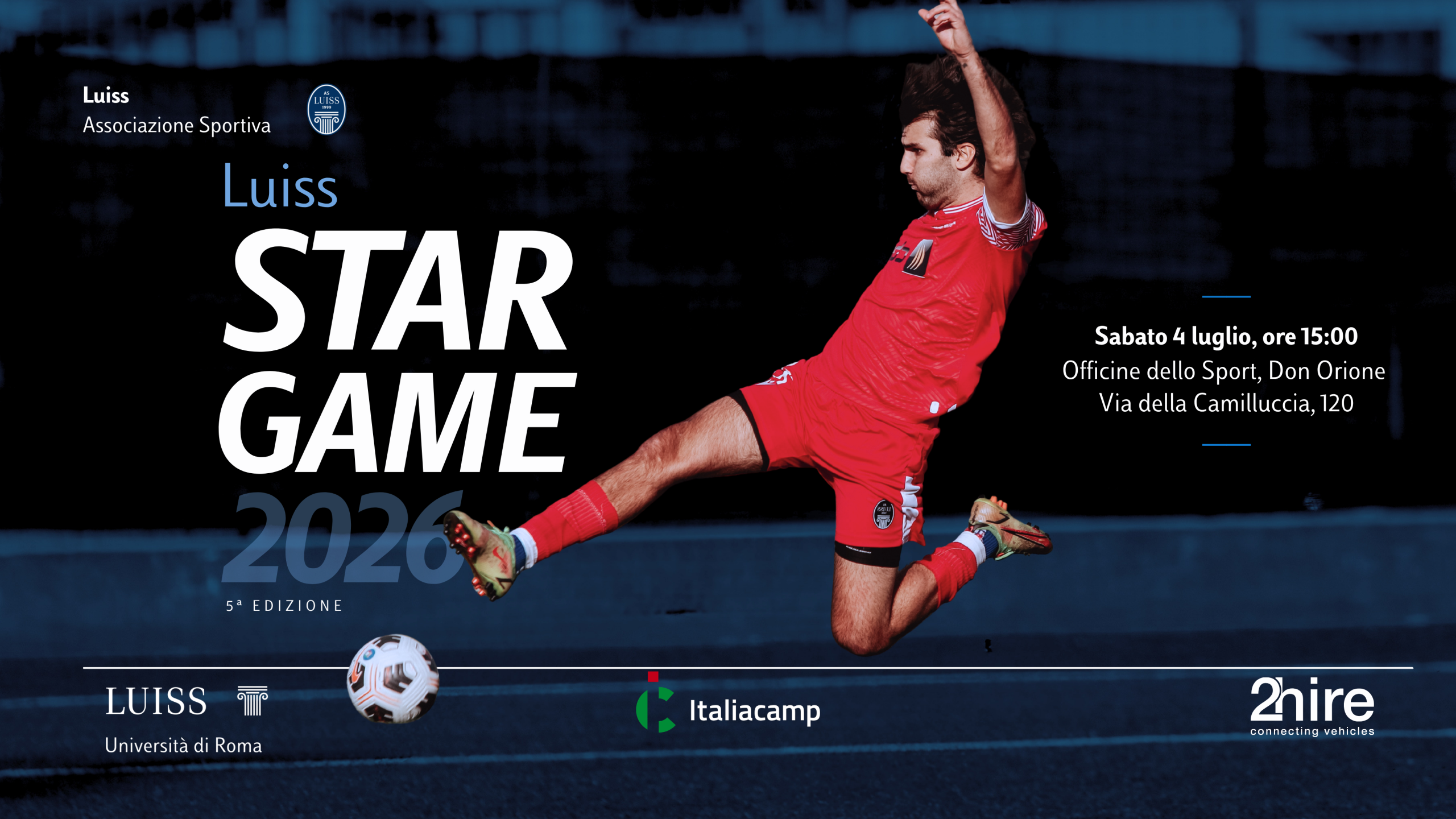 Star Game 2026: il calcio Luiss torna protagonista in campo