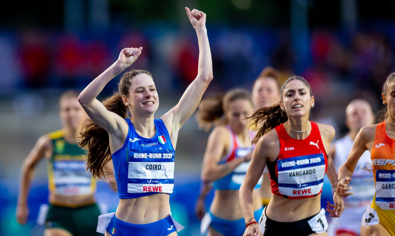 Eloisa Coiro regina degli 800 metri agli Assoluti 2026: quinto titolo tricolore e sguardo rivolto a Birmingham