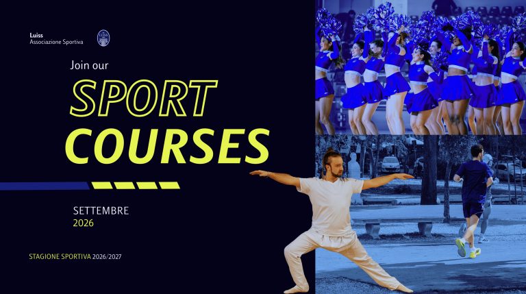 Ripartono le Scuole Sportive AS Luiss: benessere e sport per tutta la community Luiss